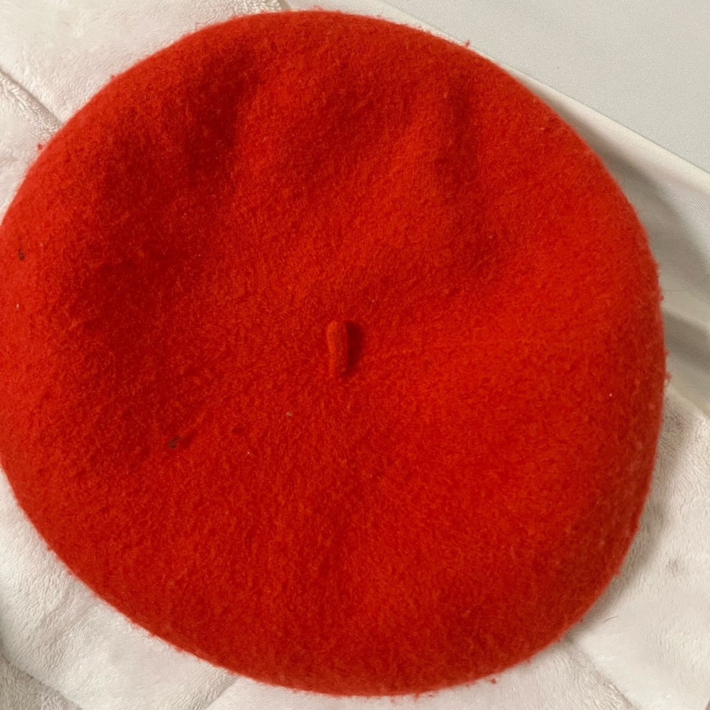 a new day Bright Red Beret